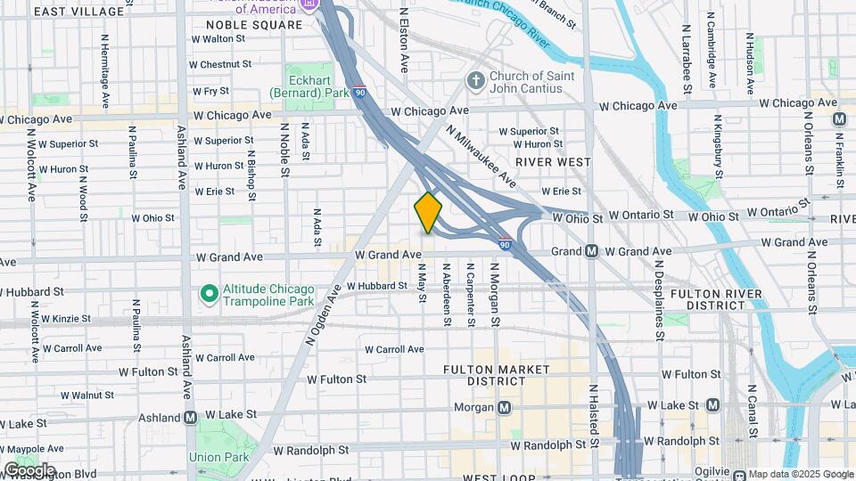513 N May St Map and Location Details