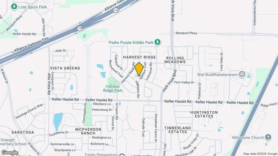 13113 Settlers Trail Map and Location Details