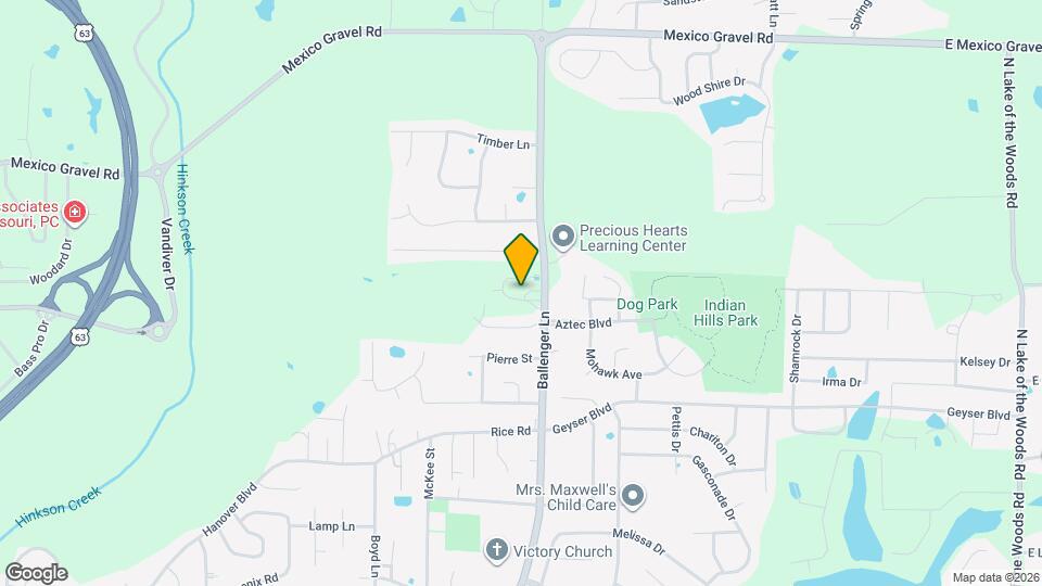 2616 Frazier Lp Map and Location Details