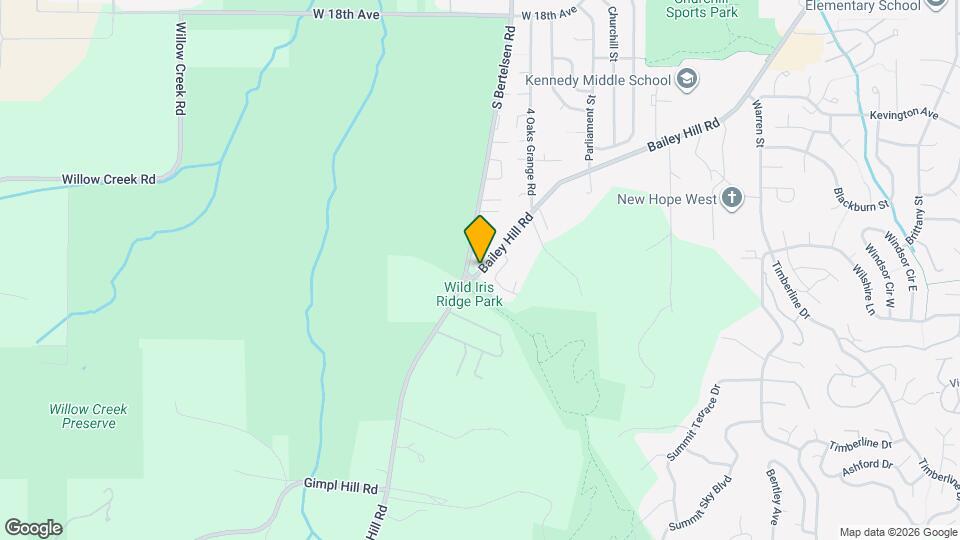 2556 Bailey Hill Rd Map and Location Details