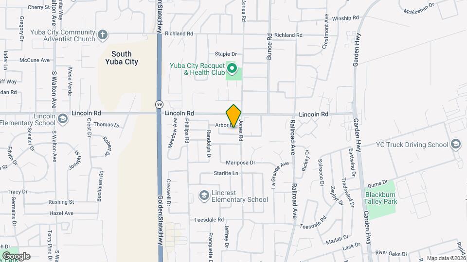 1029 Courtyard Dr Map and Location Details