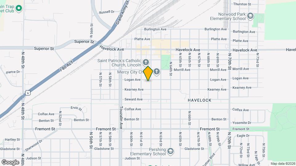 6137 Logan Ave Map and Location Details