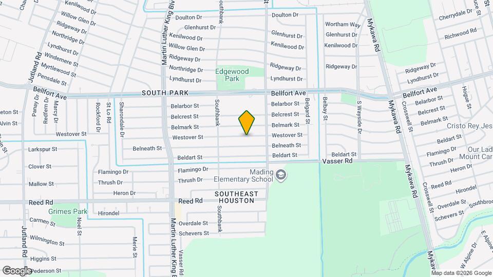 5846 Westover St Map and Location Details