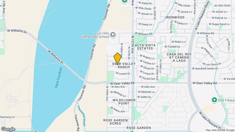 10824 W Sands Dr Map and Location Details