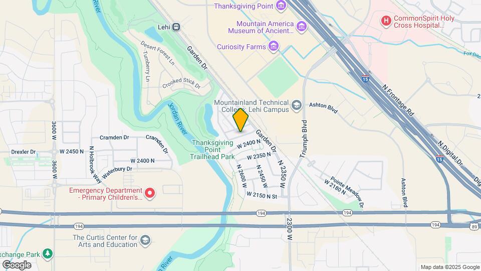 2668 Cottonwood Dr Mapa y Detalles de la Ubicación