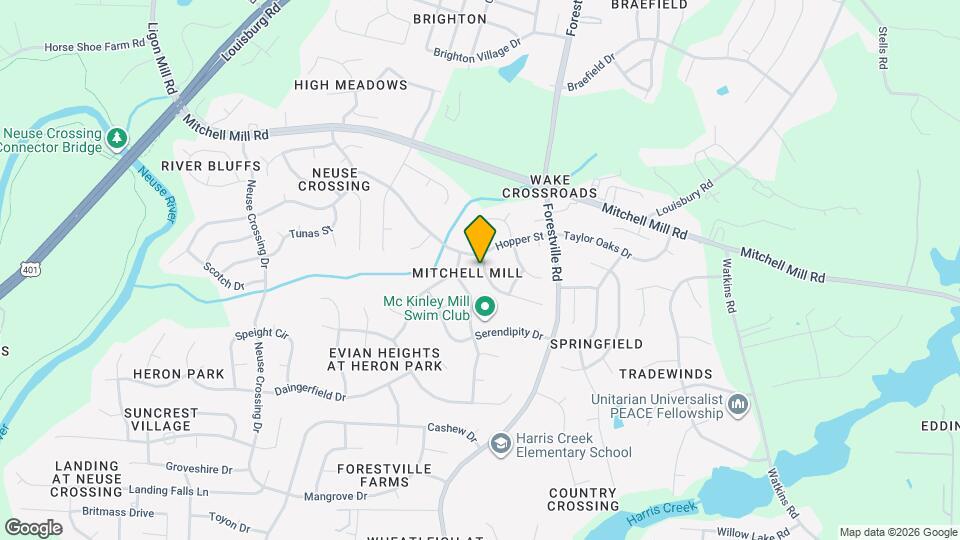 3508 Hamilton Mill Dr Mapa y Detalles de la Ubicación