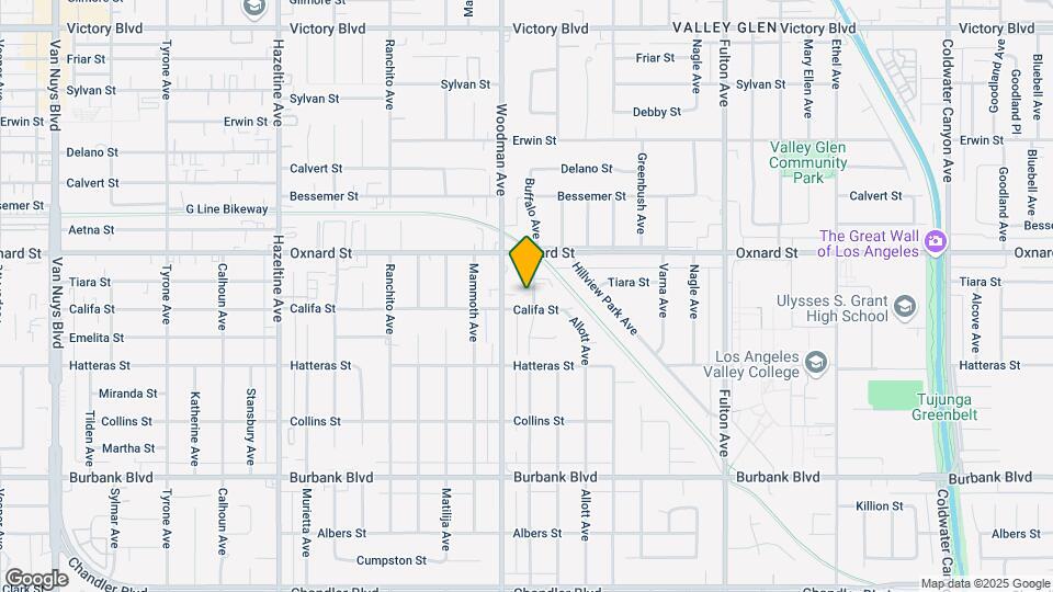 5911 Buffalo Ave Mapa y Detalles de la Ubicación