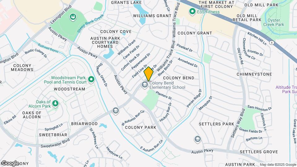 2707 Planters St Map and Location Details