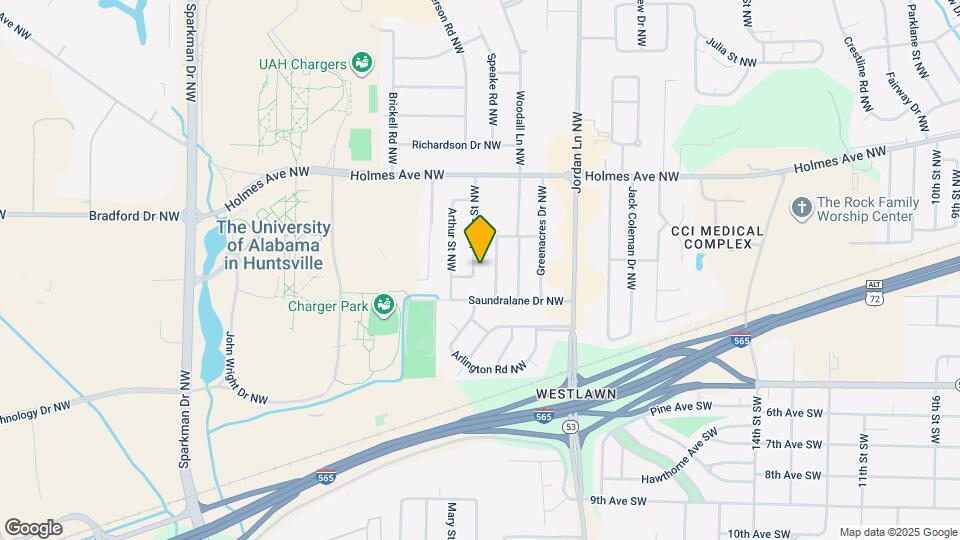 408 Karter St NW Map and Location Details