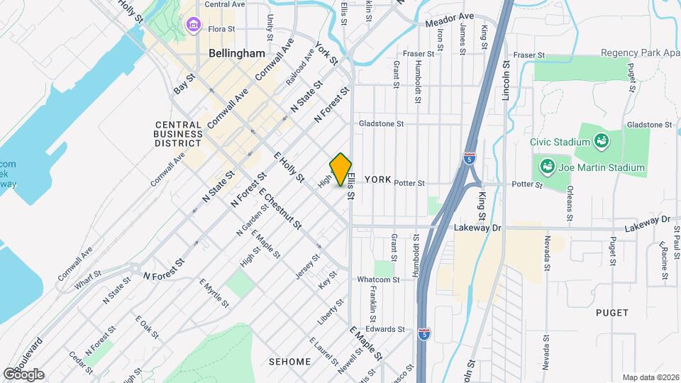 1317 Billy Frank Jr. St Map and Location Details