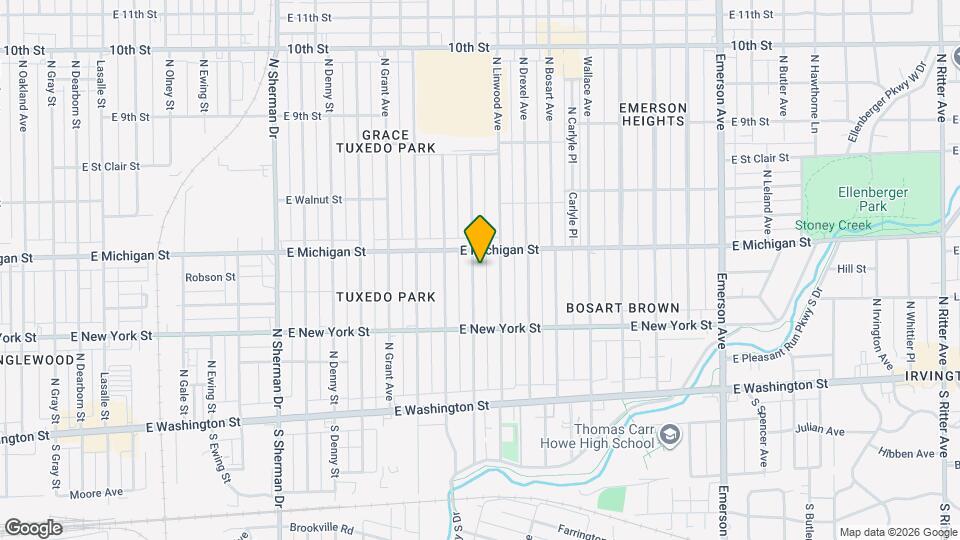 427 N Euclid Ave Map and Location Details