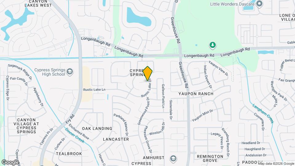 19807 Mallard Point Ct Map and Location Details