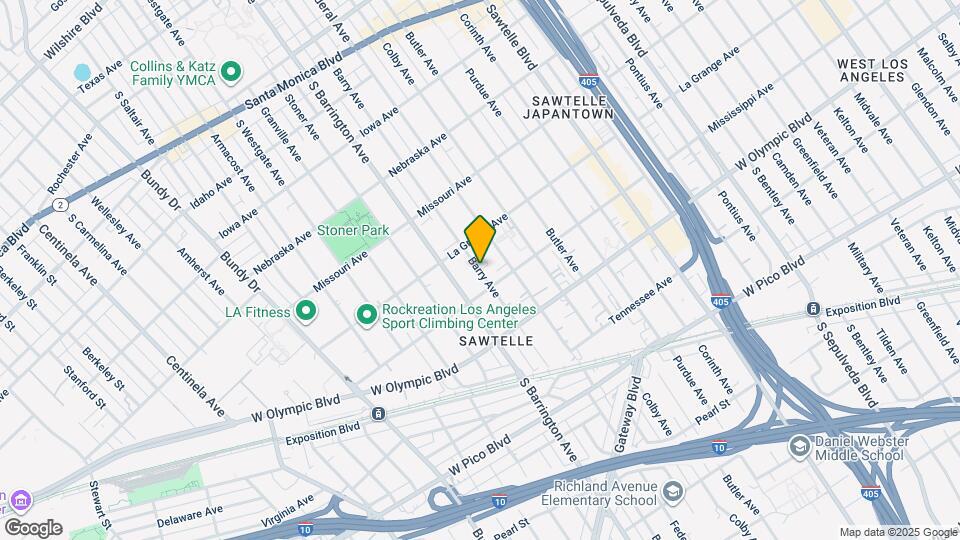 2055 Barry Ave Map and Location Details