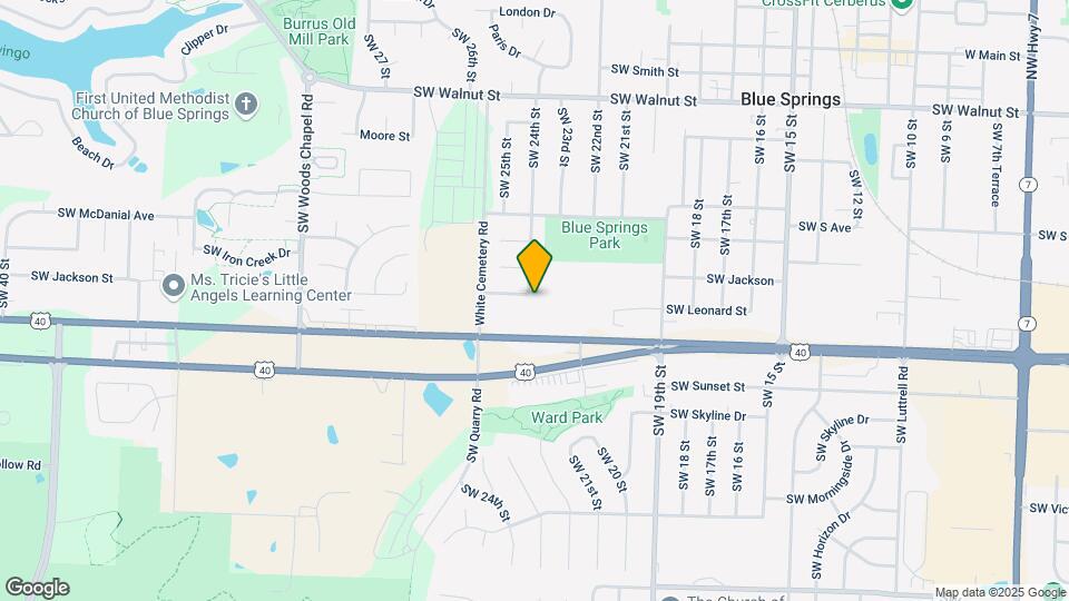 816 SW 24th St Map and Location Details