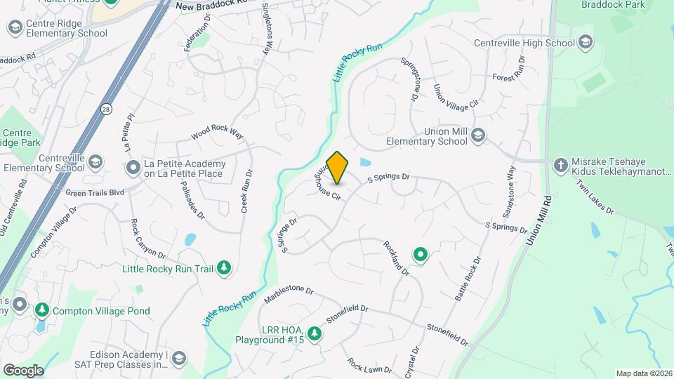 6453 Springhouse Cir Map and Location Details