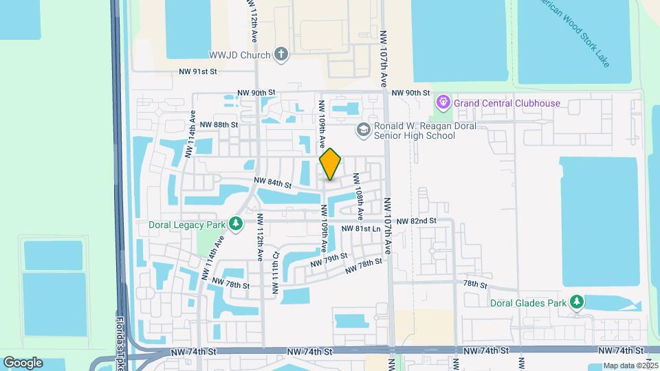 10857 NW 84th St Map and Location Details