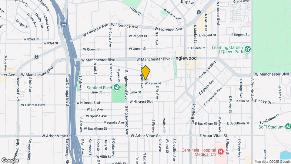 237 W Kelso St Map and Location Details