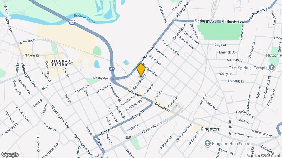 47 Elmendorf St Map and Location Details