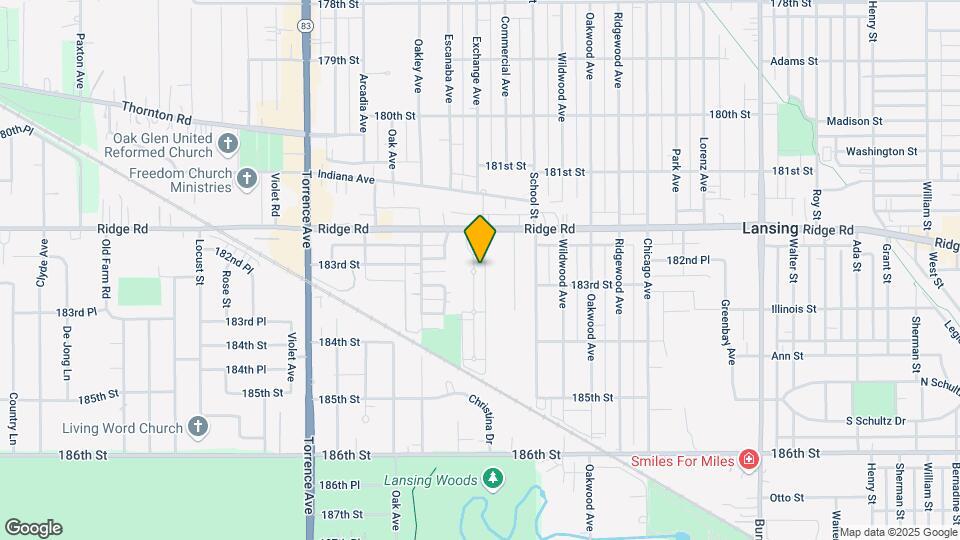 18217 Exchange Ave Map and Location Details