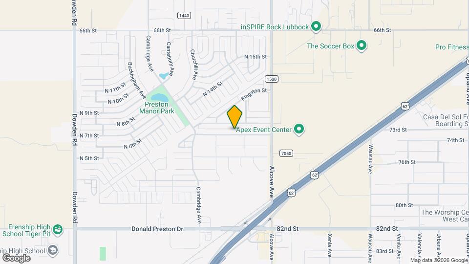 1136 N 7th St Map and Location Details