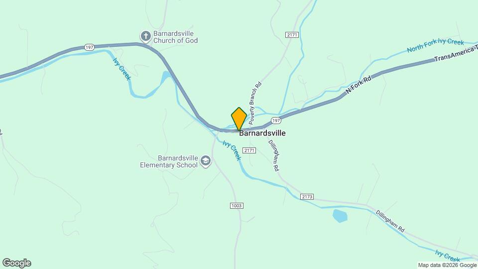 1623 Barnardsville Hwy Map and Location Details