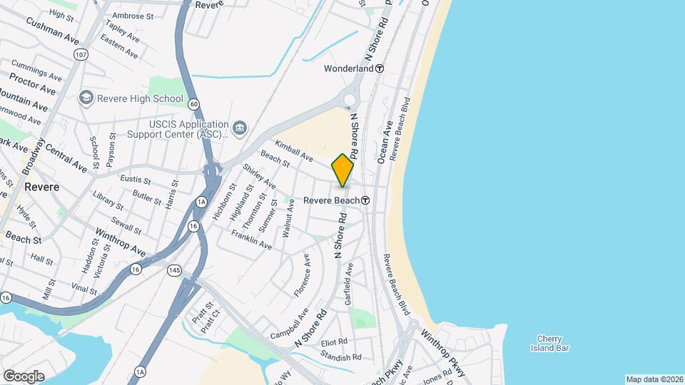 1499 N Shore Rd Map and Location Details