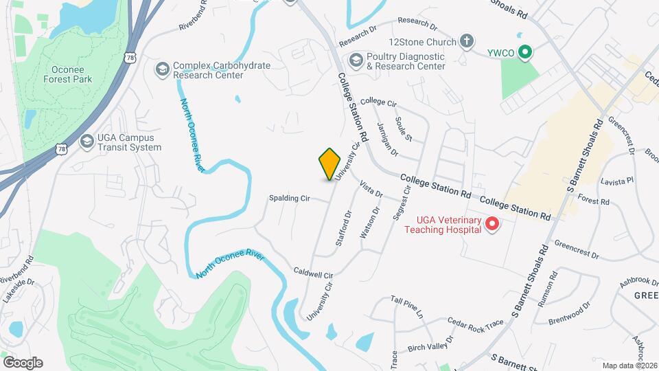 270 University Cir, Unit 270 University Circle Mapa y Detalles de la Ubicación