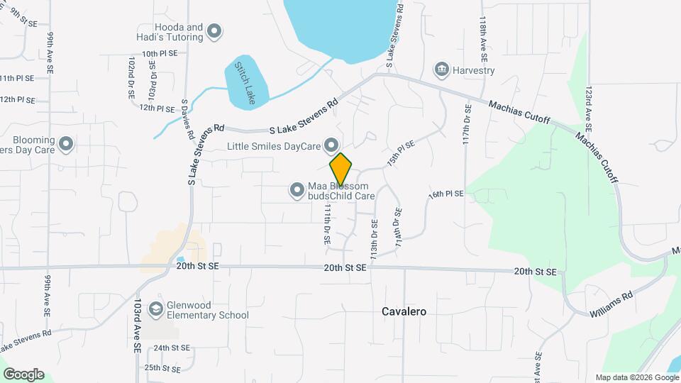 11118 16th Pl SE Mapa y Detalles de la Ubicación
