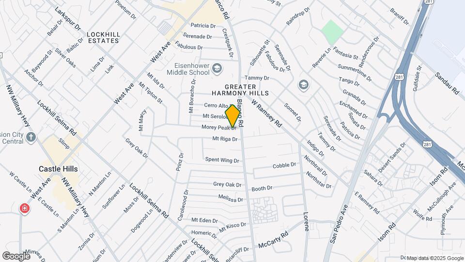 910 Morey Peak Dr Map and Location Details