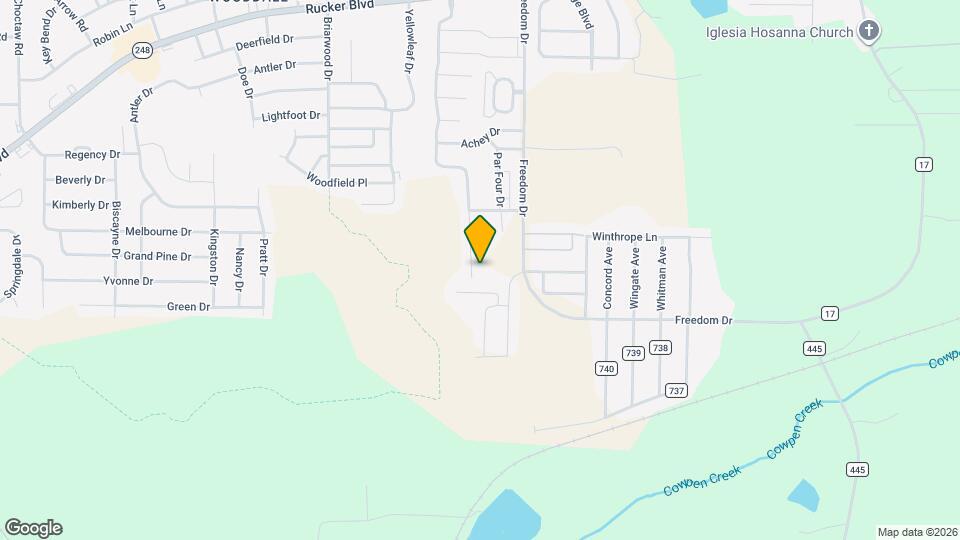 161 S Spring View Dr Map and Location Details