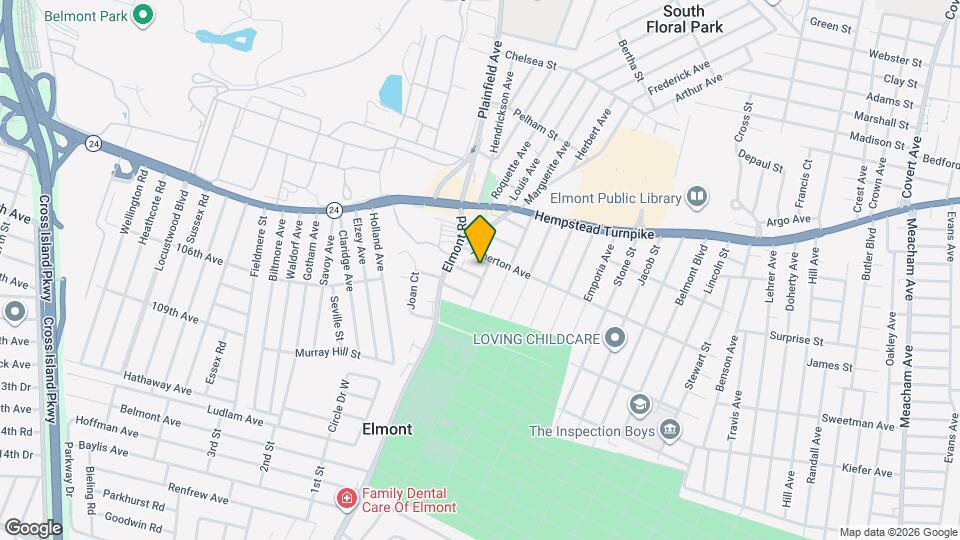 1818 Tarboro St Map and Location Details