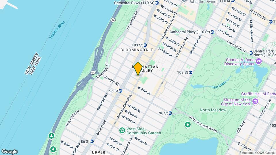 786 Amsterdam Ave Map and Location Details