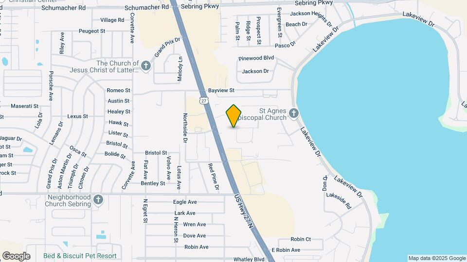 2306 Hidden Creek Cir Map and Location Details