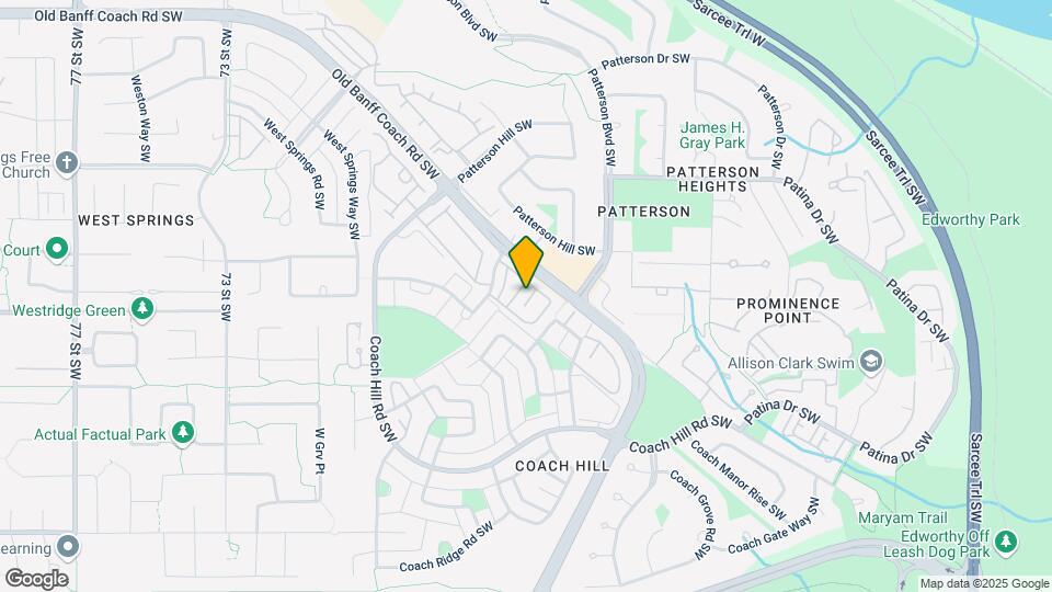 208 Coachway Ln SW Map and Location Details