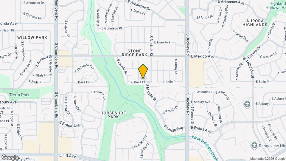 1899 S Mobile St Mapa y Detalles de la Ubicación