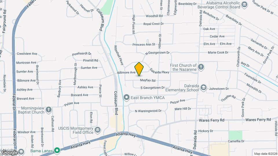 3527 Mayfair Rd Map and Location Details