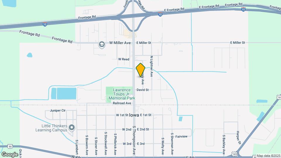 307 N Kinney Ave Map and Location Details