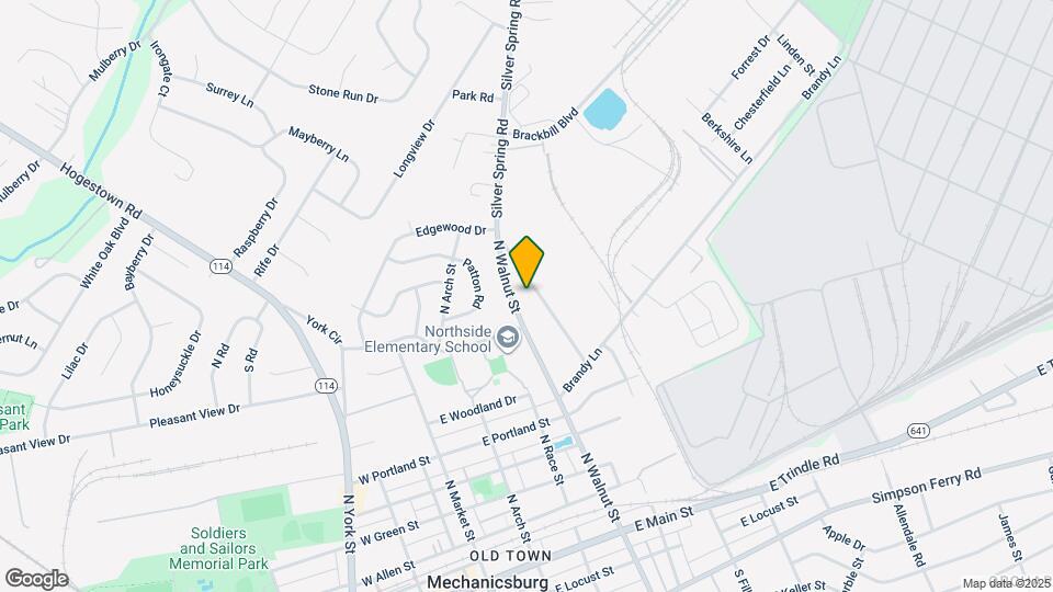 843 Old Silver Spring Rd Map and Location Details