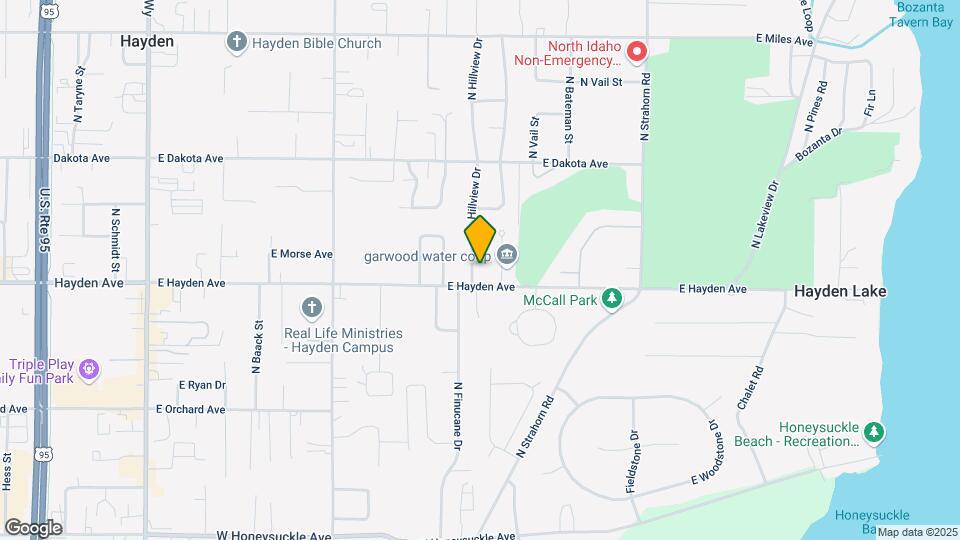 9656 Hillview Dr Map and Location Details