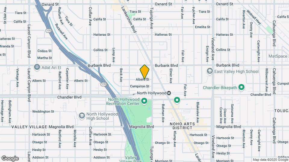 11432 Albers St Map and Location Details