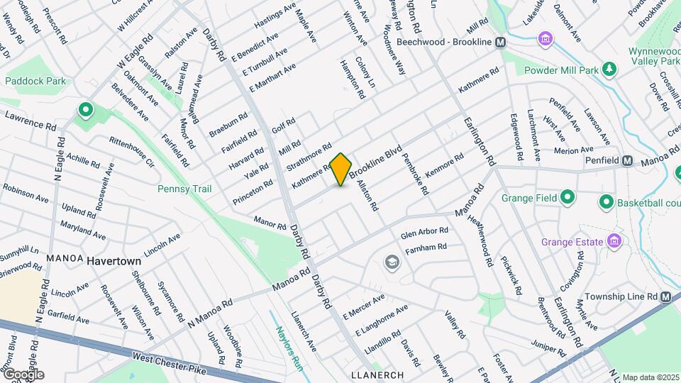 111 Brookline Blvd, Unit First Floor Map and Location Details