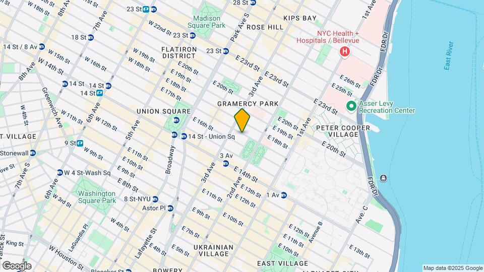 216 E 17th St Mapa y Detalles de la Ubicación