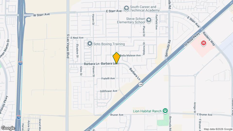 196 Bella Milano Ave Mapa y Detalles de la Ubicación