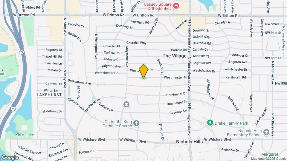 1822 Westminster Pl Map and Location Details