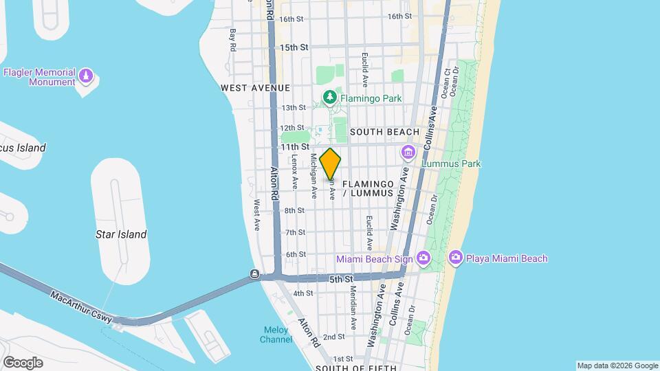 920 Jefferson Ave Map and Location Details