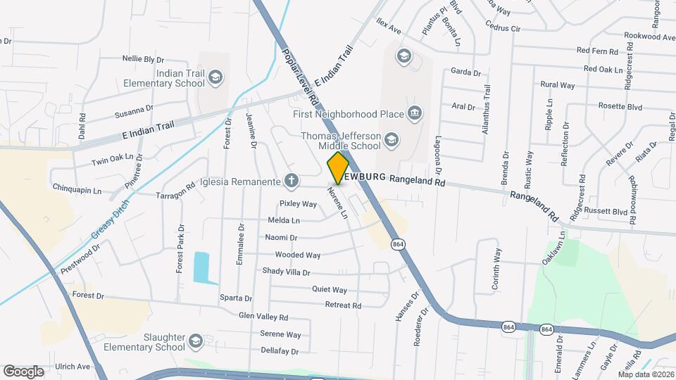 4207 Norene Ln Map and Location Details