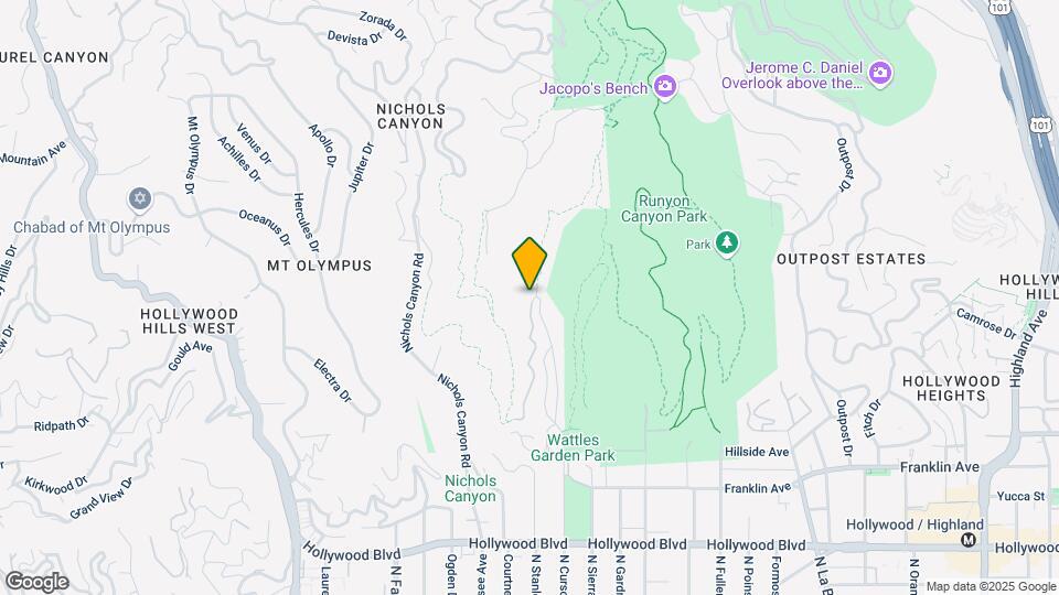 2063 Wattles Dr Map and Location Details