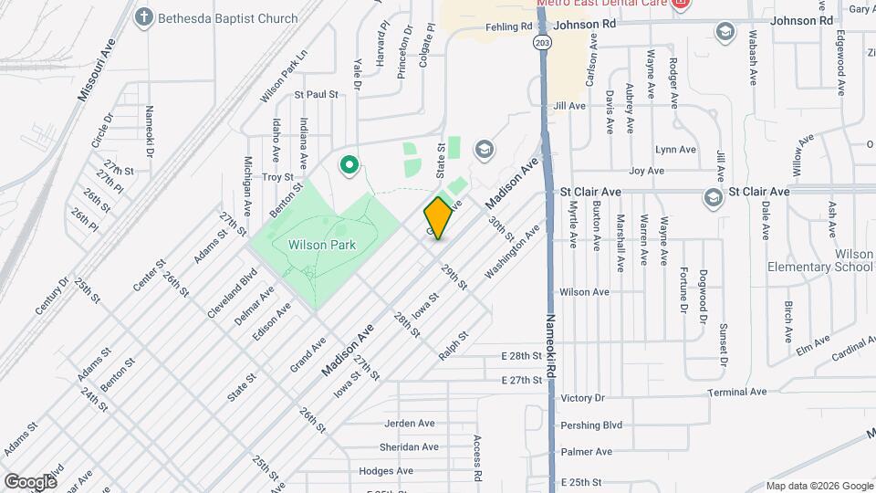 2905 Madison Ave Map and Location Details