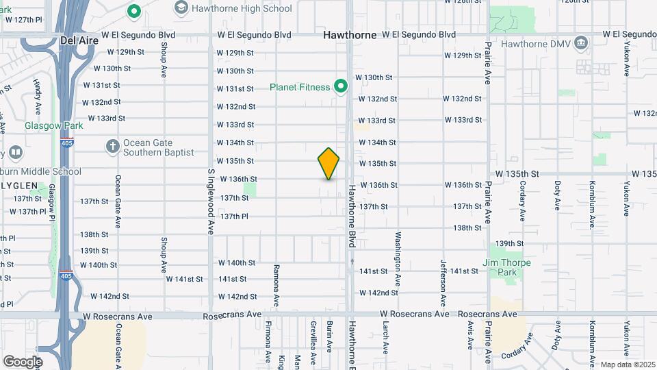 4446 W 136th St Map and Location Details