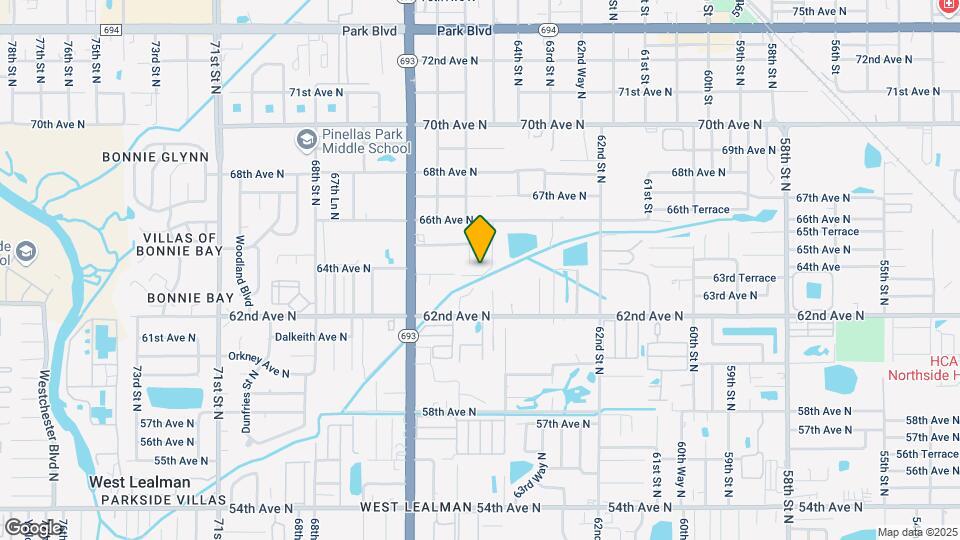 6440 64th Ave N Map and Location Details